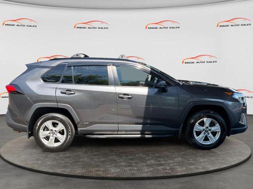 Magnetic Gray Metallic 2021 Toyota RAV4 Hybrid LE