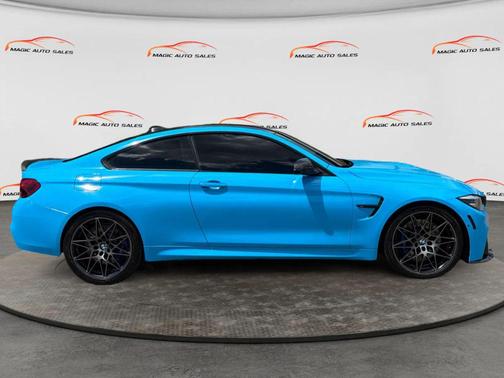 Blue 2018 BMW M4 Base