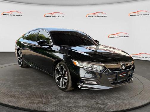 Crystal Black Pearl 2018 Honda Accord Sport