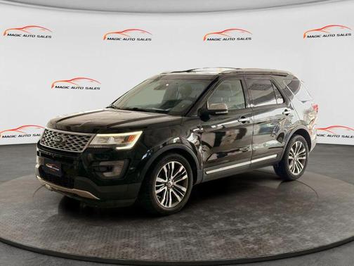 Shadow Black 2017 Ford Explorer sport