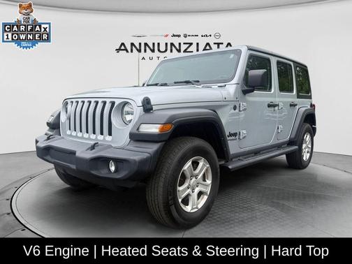 Silver Zynith Clearcoat 2022 Jeep Wrangler Unlimited Sport
