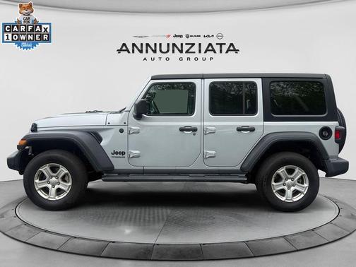 Silver Zynith Clearcoat 2022 Jeep Wrangler Unlimited Sport