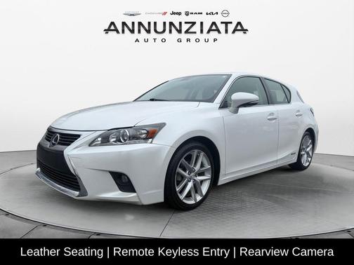 White 2017 Lexus CT 200h Base