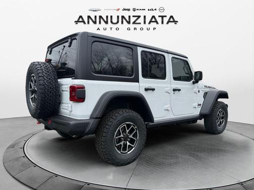 Bright White 2026 Jeep Wrangler Rubicon