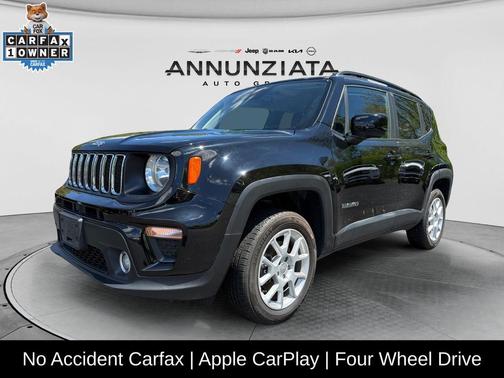 Black Clearcoat 2021 Jeep Renegade Latitude