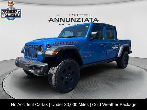 Hydro Blue Pearlcoat 2023 Jeep Gladiator Mojave