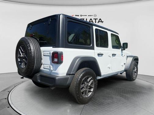 Bright White Clearcoat 2025 Jeep Wrangler Sport