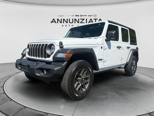 Bright White Clearcoat 2025 Jeep Wrangler Sport