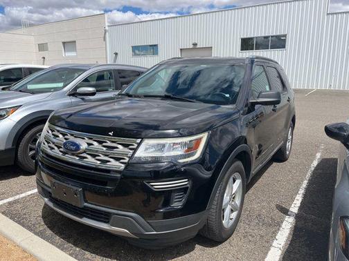 Shadow Black 2018 Ford Explorer XLT