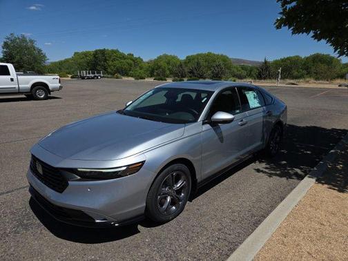 Solar Silver Metallic 2026 Honda Accord Hybrid EX-L