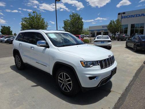 Bright White Clearcoat 2021 Jeep Grand Cherokee Limited