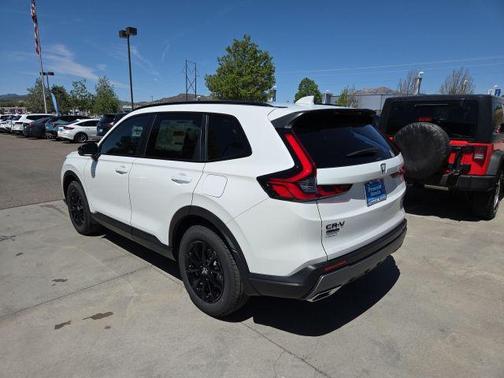 Platinum White Pearl 2026 Honda CR-V Hybrid Sport AWD