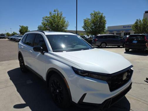 Platinum White Pearl 2026 Honda CR-V Hybrid Sport AWD