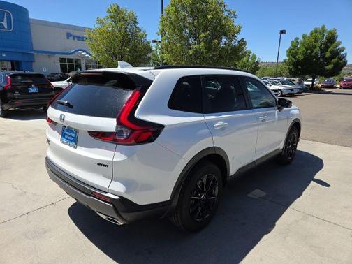 Platinum White Pearl 2026 Honda CR-V Hybrid Sport AWD