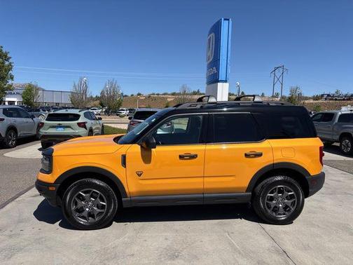 Cyber Orange Metallic Tricoat 2023 Ford Bronco Sport Badlands