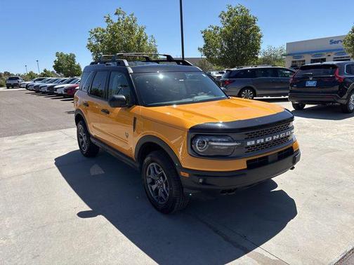 Cyber Orange Metallic Tricoat 2023 Ford Bronco Sport Badlands