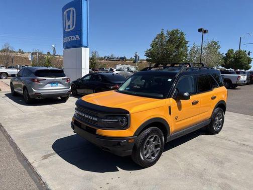 Cyber Orange Metallic Tricoat 2023 Ford Bronco Sport Badlands