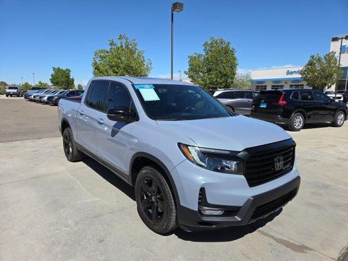 Gray Pearl 2022 Honda Ridgeline Black