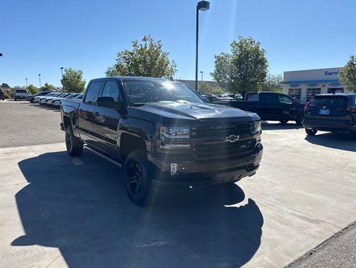 Black 2017 Chevrolet Silverado 1500 LTZ