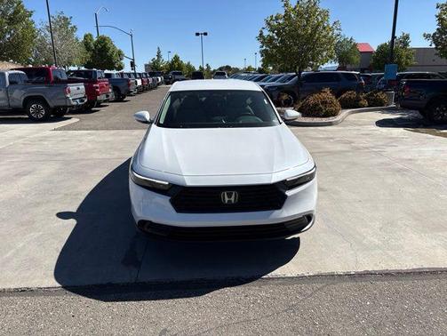 Platinum White Pearl 2026 Honda Accord LX 1.5T
