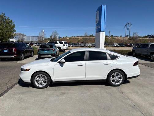 Platinum White Pearl 2026 Honda Accord LX 1.5T