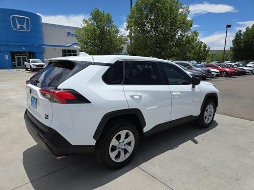 White 2022 Toyota RAV4 LE