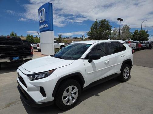 White 2022 Toyota RAV4 LE