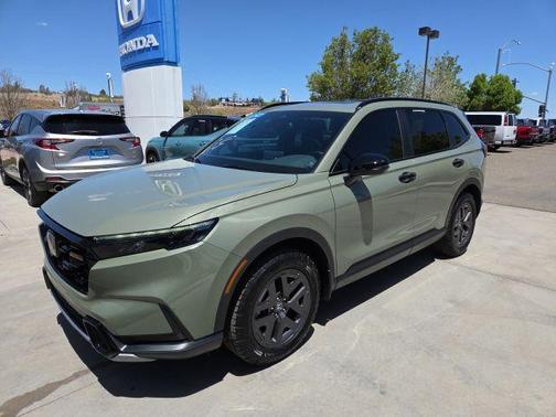 Ash Green Metallic 2026 Honda CR-V Hybrid TrailSport AWD