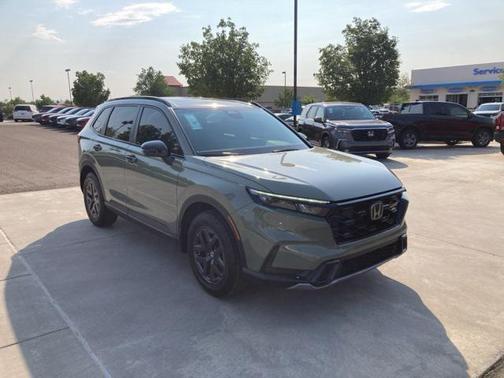 Ash Green Metallic 2026 Honda CR-V Hybrid TrailSport AWD