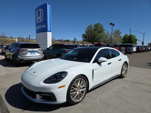 White 2020 Porsche Panamera 4