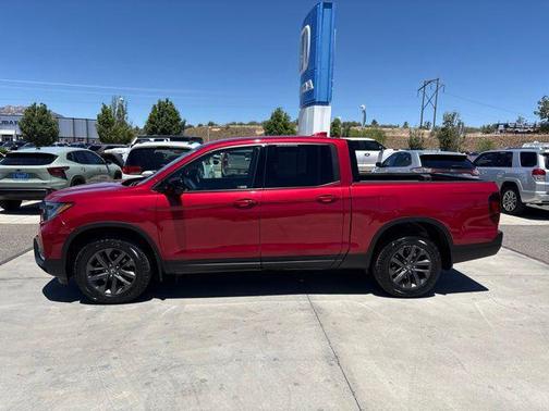Radiant Red Metallic II 2021 Honda Ridgeline Sport