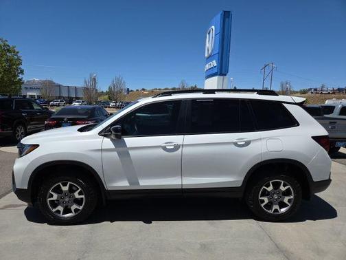 Platinum White 2023 Honda Passport AWD TrailSport