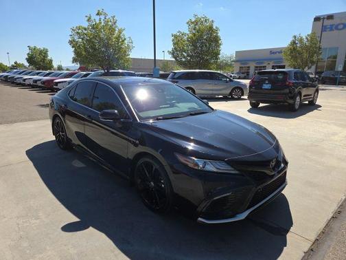 Midnight Black Metallic 2023 Toyota Camry XSE