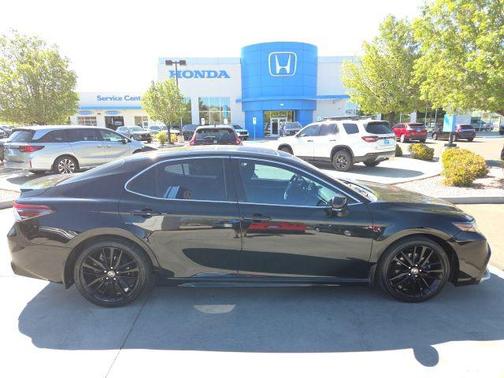 Midnight Black Metallic 2023 Toyota Camry XSE