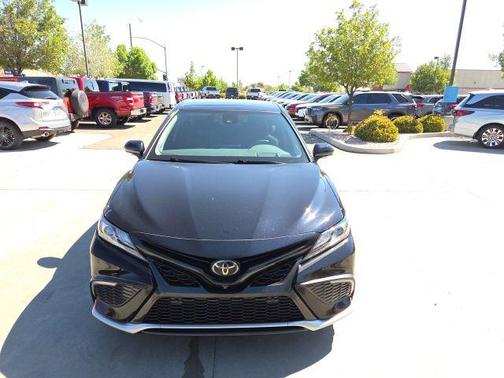 Midnight Black Metallic 2023 Toyota Camry XSE