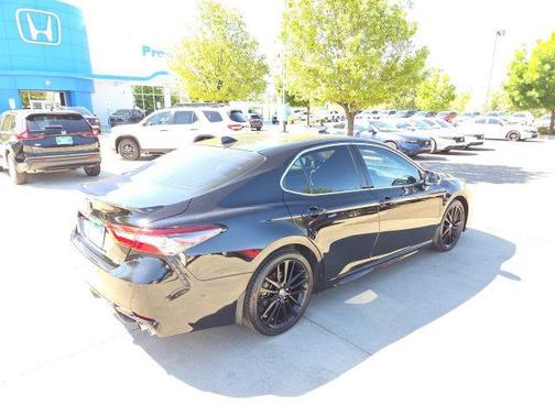 Midnight Black Metallic 2023 Toyota Camry XSE