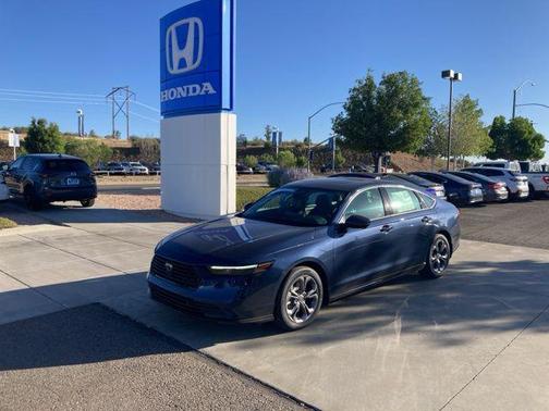 Canyon River Blue Metallic 2025 Honda Accord Hybrid EX-L
