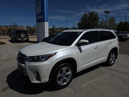 Blizzard Pearl 2018 Toyota Highlander Limited