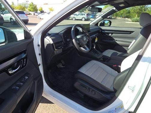 Platinum White Pearl 2026 Honda CR-V Hybrid Sport Touring AWD