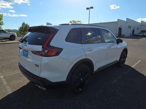 Platinum White Pearl 2026 Honda CR-V Hybrid Sport Touring AWD