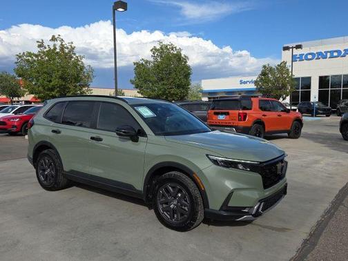 Green Metallic 2026 Honda CR-V Hybrid TrailSport AWD