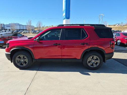 Radiant Red Metallic II 2026 Honda Passport AWD RTL Towing