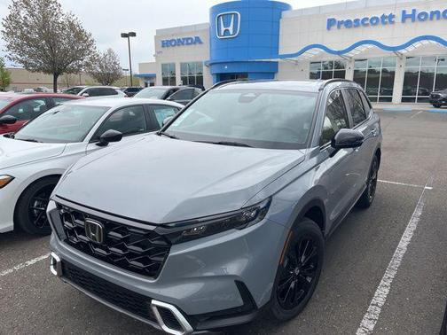 Urban Gray Pearl 2026 Honda CR-V Hybrid Sport Touring AWD