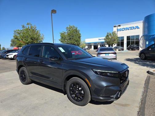 Meteorite Gray Metallic 2026 Honda CR-V Hybrid Sport-L AWD