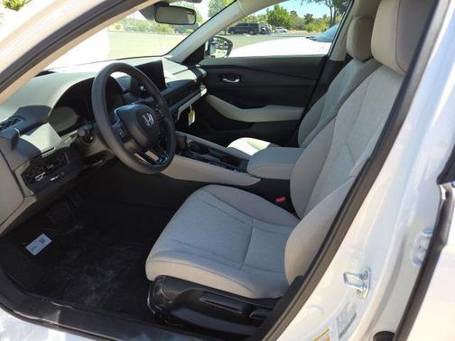 Platinum White Pearl 2026 Honda Accord LX 1.5T