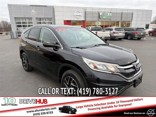 Black 2016 Honda CR-V SE