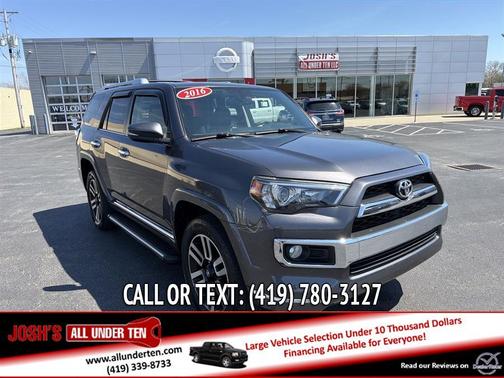 Gray 2016 Toyota 4Runner Limited