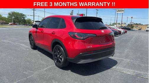 Red 2025 Honda HR-V Sport