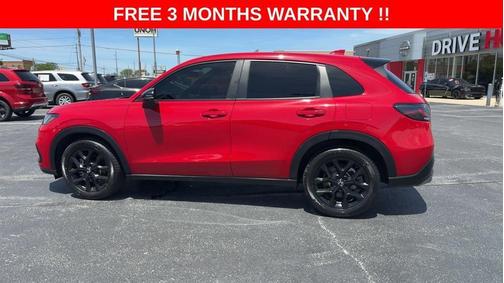 Red 2025 Honda HR-V Sport