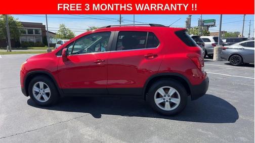 Red 2015 Chevrolet Trax LT